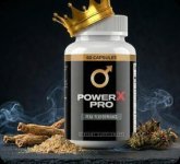 PowerX Pro Peak Performance supplement bottle — GMP certified male formula