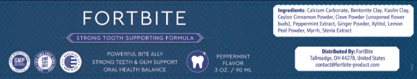 FortBite Ingredients Supplement Facts