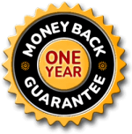 Money-back guarantee seal in CogniSurge reviews